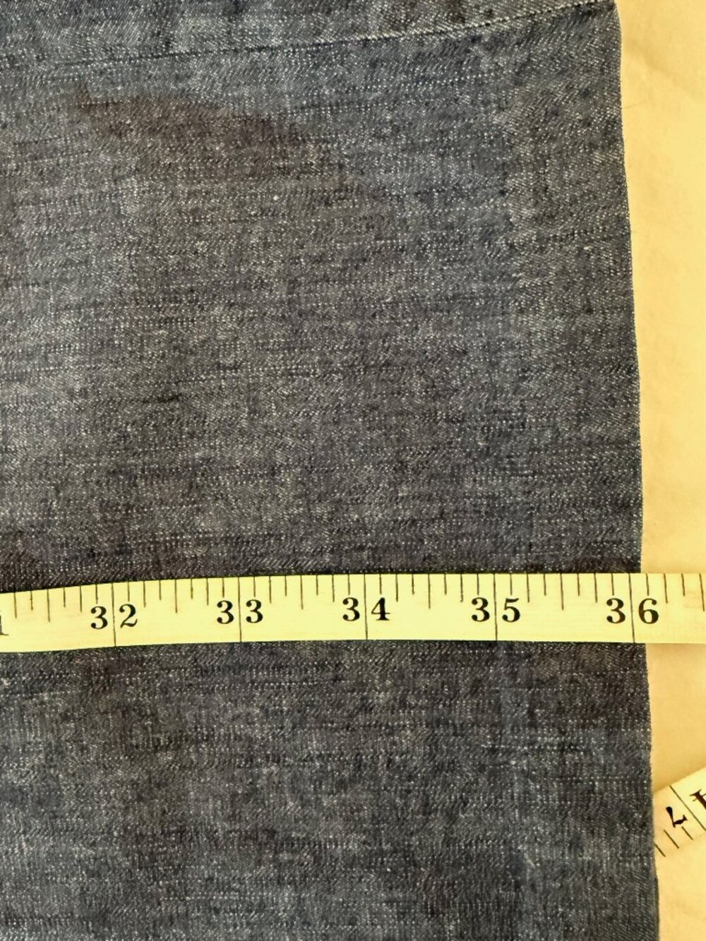 Anne Klein Lightweight Denim Gold Zipper  Shift Dress  Sz 6 - Picture 7 of 11